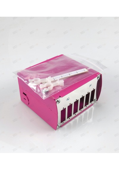 Endüstriyel Tip Splice Box - 12port Dın Rail