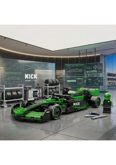 C55082w Kıck Sauber F1 Team C45-2025 348 Parça Oyuncak