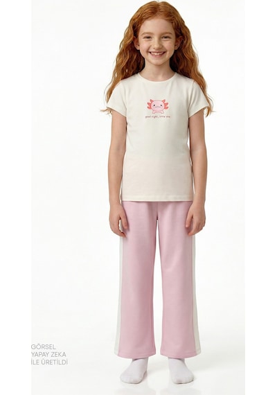 Penti Pembe Kız Çocuk Good Night Pijama Takımı