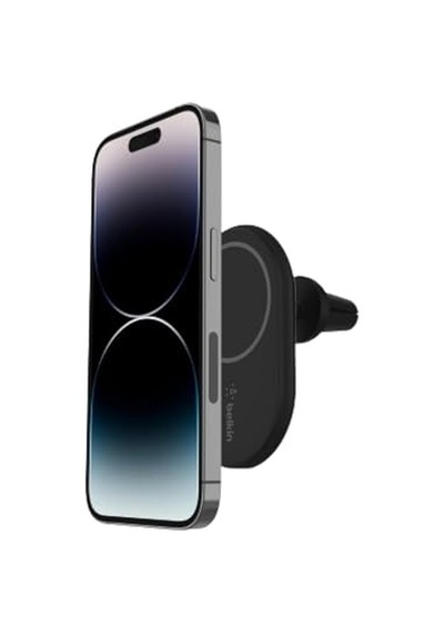 Belkin Boostcharge Kablosuz Şarj Manyetik Araç Telefonu Montaj Tutacağı, Magsafe Etkinleştirilmiş Aygıtlar İle Uy
