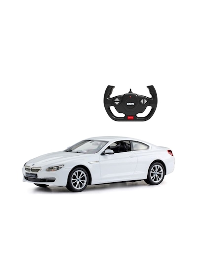 1:14 Uzaktan Kumandalı Araba Bmw 6 Serisi 2.4 Ghz Işıklı Beyaz Beyaz