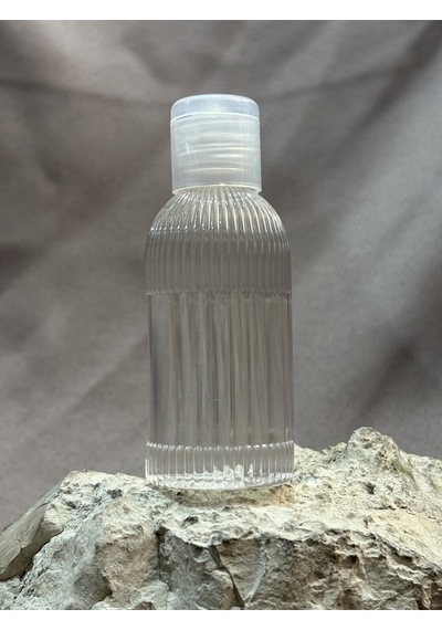 25 Adet 50 Ml Prs24 Şeffaf Fliptop Kapak Dezenfektan Kolonya Parfüm Hediyelik Nikah Düğün İçin Boş Plastik Şişe