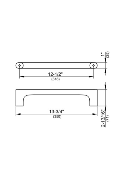 Keuco Edıtıon 400 Tutunma Barı / Havluluk 35Cm Krom