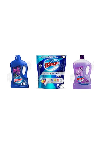 Bingo Yüzey Tem. Fresh 2.5 Lt + Tablet Pro 80'li + Yüzey Tem. Fresh 2.5 Lt 3'lü Set Diğer 31026146