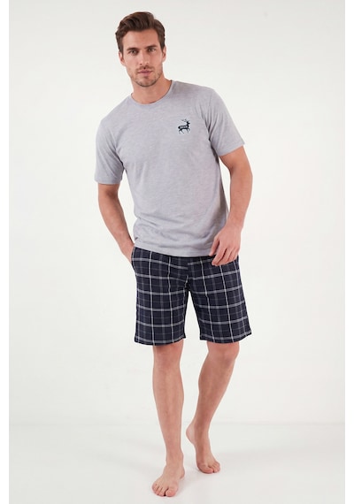 Buratti Erkek Pijama Takımı 6572022 Gri