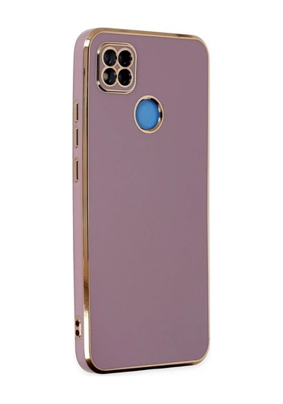 Xiaomi Redmi 9c Uyumlu Kılıf Volet Silikon - Mor