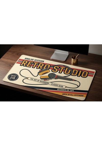 Oryn Rewind / Edition 80x30cm Gaming Mousepad - 3mm Kalınlık 02