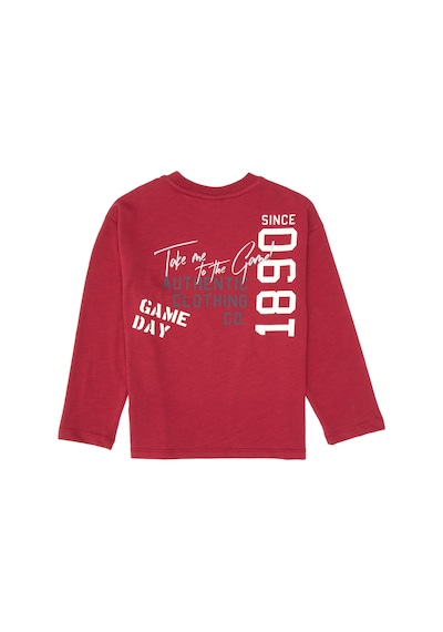 U.S. Polo Assn. Erkek Çocuk Koyu Frambuaz Bisiklet Yaka Süprem Sweatshirt 50316516-VR104