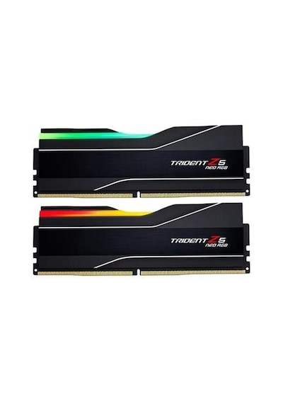 Gskıll 96gb 2x 48gb Ddr5 6000mhz Cl28 Rgb Dual Kıt Pc Ram Trıdent Z5 Neo F5-6000j2836f48gx2-tz5nr