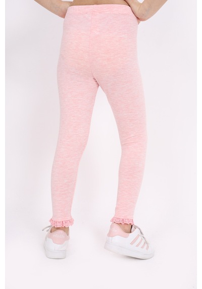 Toontoy Kids Toontoy Kız Çocuk Tayt Pembe Melanj