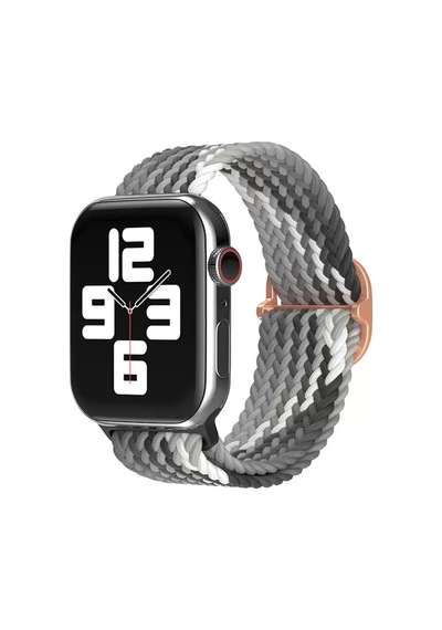 Zenviaat Newface Watch 22mm Star Kordon - Gri-siyah Znv2027