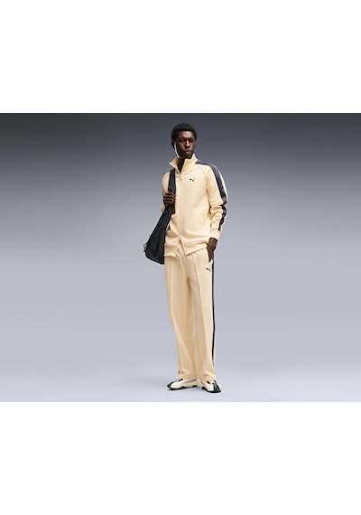 Puma T7 Always On Track Pants Erkek Günlük Eşofman Altı 62958988 Krem