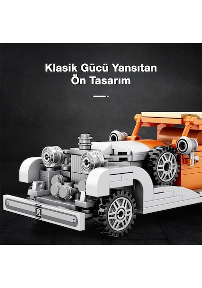 Reobrix Creator 810 Rolls Royce Phantom Iı Saloon Car Spor Araba Yaratıcı Yapı Blok Seti Building Blocks - 304 Parça