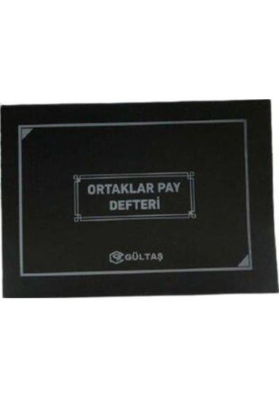 Ortaklar Pay Defteri - Gültaş