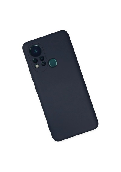 Cosmotex Newface İnfinix Hot 11s Kılıf Nano İçi Kadife Silikon - Lacivert