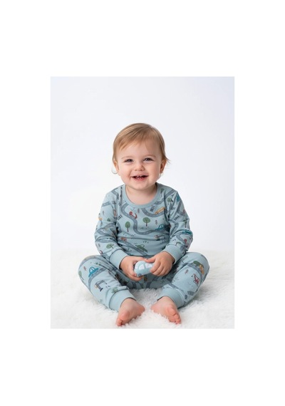 Mou&kou 1-4 Yaş Erkek Çocuk %100 Pamuk Penye Uzun Kollu Pijama Takımı Araba Desenli Yeşil Mou&kou 1-4 Yaş Erkek Çocuk %100 Pamuk Penye Uzun Kollu Pijama Takımı Araba Desenli Yeşil
