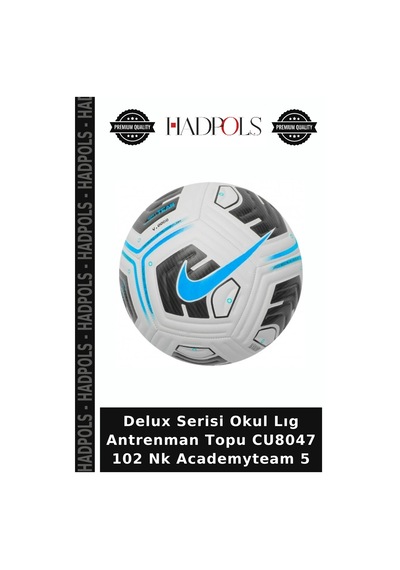 Delux Serisi Okul Lıg Antrenman Topu Cu8047 102 Nk Academyteam 5 Çok Renkli