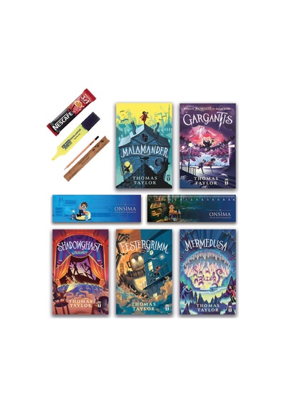 Genç Timaş 5 6 7 8 Sınıf Okuma Kitapları Set 5 Kitap - Malamander Gargantis Mermedusa Festergrimm Shadowghast
