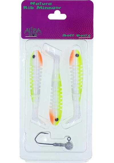 Albastar Natura Rib Minnow Sahte Balığı 07 90mm