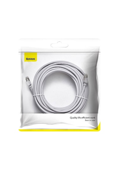 Baseus High Speed Six Types Of Rj45 Gigabit Ethernet Kablosu Rou 15 M Gri