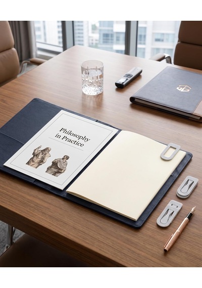 De&de Design Premium 3d Tasarım Kitap Ayracı Seti 4'lü Paket - Minimalist Modern & Fütüristik Kitap Ayraçları