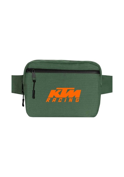 Ktm Racing Orange Logo Yeşil Bel Çantası