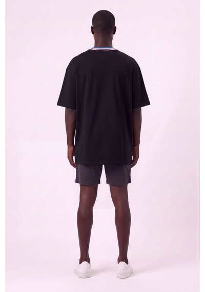 Blow Up Future Gen Faded Siyah Oversize Erkek T-shirt 142153