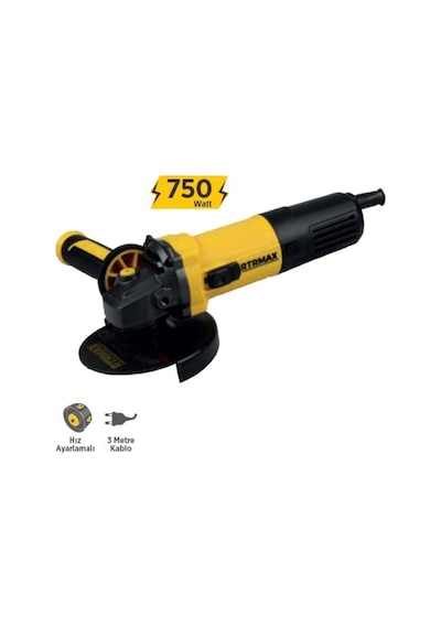Avuç Taşlama 115mm 750w Devir Ayr. Rtm1080
