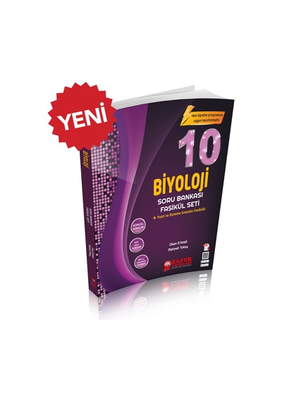 Zafer Yayınları 10. Sınıf Biyoloji Soru Bankası Fasikül Seti - Yeni