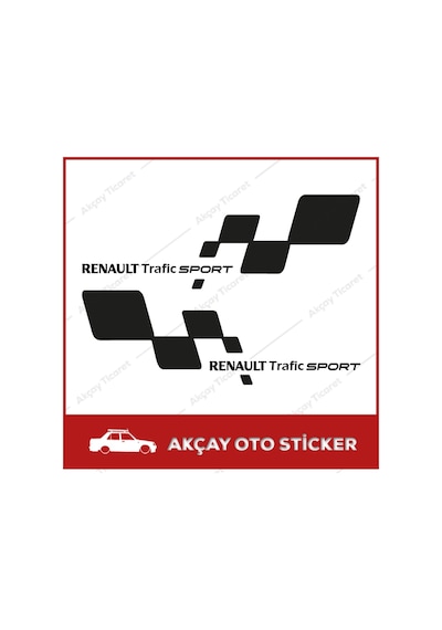 Renault Trafic Sport Sticker Trafic Sticker Renault Arma Sticker