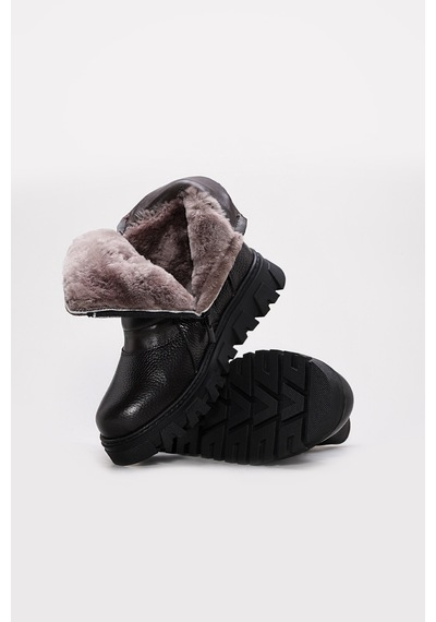 Fast Step Hakiki Deri Kürklü Unisex Klasik Bot 770kxa260wx Diğer