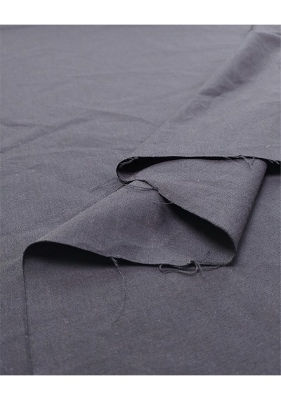 Siyah Renkte Poplin Benzeri Pamuk Sentetik Karışık Dokuma Kumaş Gömleklik & Elbiselik 150x260cm-12501