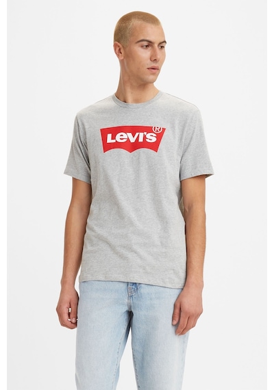 Levi's Graphic Set-in Neck Gri Erkek Tişört