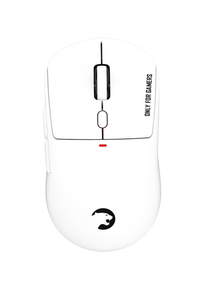 24.000dpı Triple Mode Kablolu/bluetooth/2.4g Beyaz Gaming Mouse Açık Beyaz