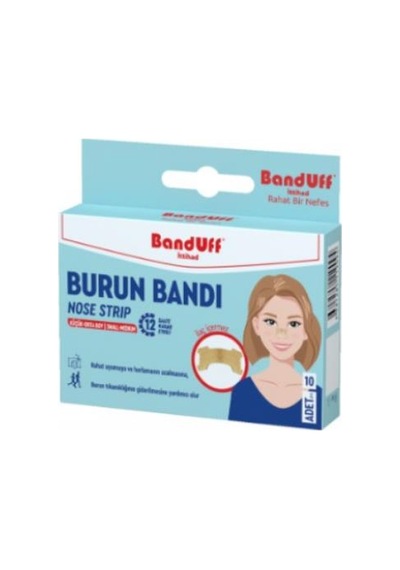Banduff Burun Bandı Küçük - Orta 10 Lu