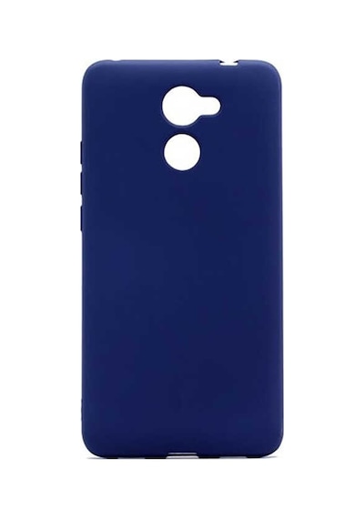 Zore Huawei Y7 Prime Kılıf Omsy Premier Silikon Kapak - Gold