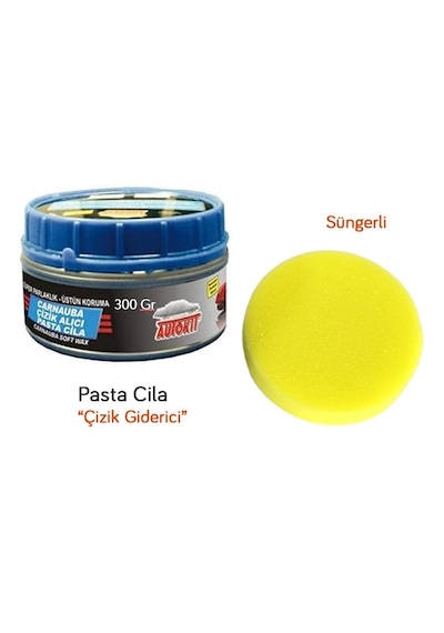 Oto Kaporta Boya Tampon Çizik  Parlatıcı Pasta Cila 300gr