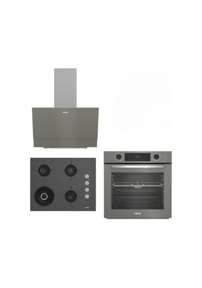 Altus ALA 322 G - ALA 189 DG - ALA 510 G Gri Ankastre Set