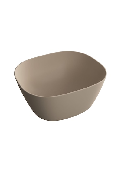 VitrA Plural Yüksek Çanak Lavabo 45 CM Mat Kil Beji 7811B474-0016