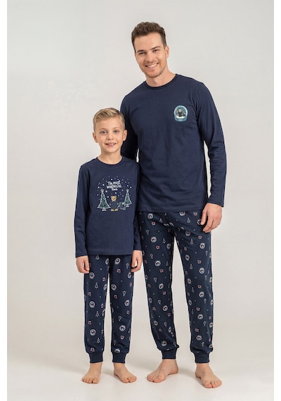 Rolypoly The Most Wonderful Time Baba Oğul Lacivert Uzun Kol Pijama Takım Rp3937-a-v1 Rp3937-a-v1 Rolypoly The Most Wonderful Time Baba Oğul Lacivert Uzun Kol Pijama Takım Rp3937-a-v1 Rp3937-a-v1