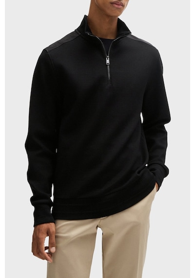 Boss Erkek Sweat 50524999 001 Siyah Siyah