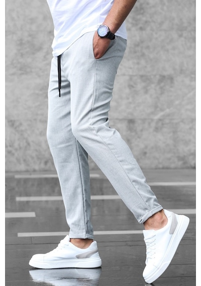 Madmext Gri Jogger Pantolon 4242-gri Gri