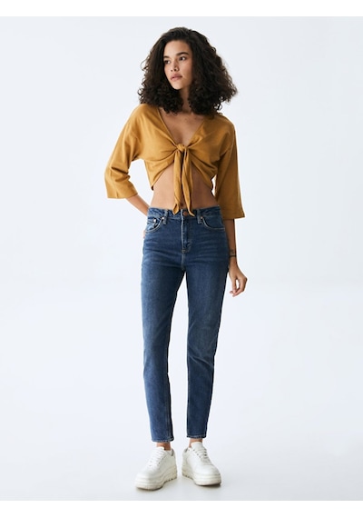 Ltb Ronna X Yüksek Bel Slim Kadın Jean Pantolon 010095164015086 - 54952 001