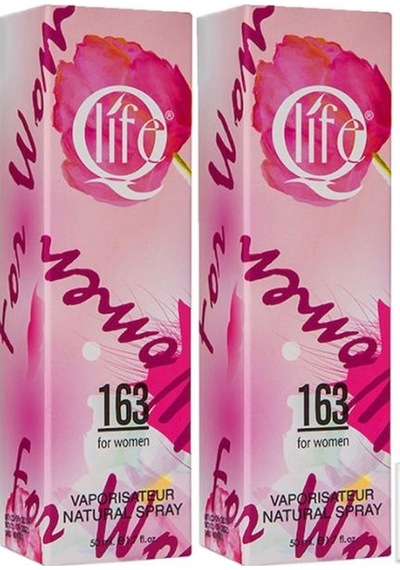 Q Life No:163 Kadın Parfüm EDC 2 x 50 ML