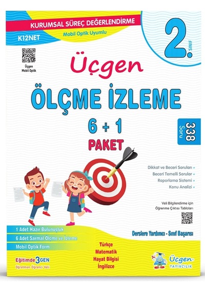 Üçgen 2026 2. Sınıf 7 Li Paket Deneme Mobil Optik Değerlendirmeli Güncel Müfredat