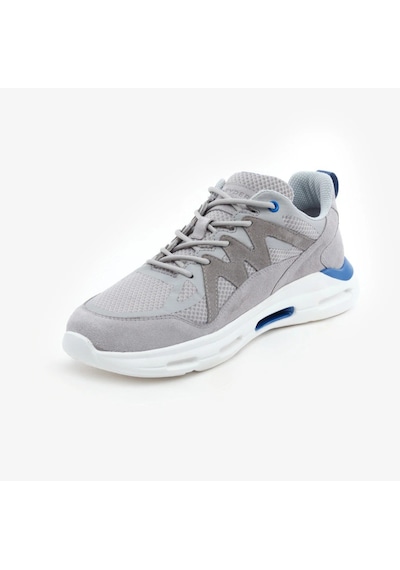 Greyder 18400 A.gri Hakiki Deri Erkek Sneaker Spor Ayakkabı Gri