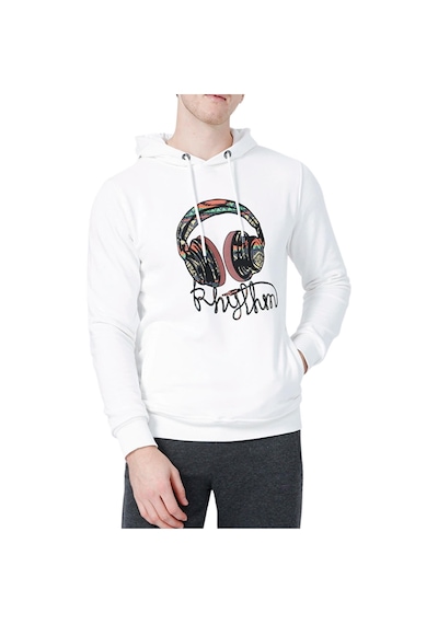 Bad Bear 21.02.12.017 - Rhythm Hoodie Sweatshirt Beyaz
