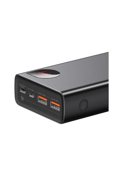 Baseus Adaman 65W 20.000 Mah Telefon Tablet Apple Uyumlu MacBook Dijital Ekran-Siyah