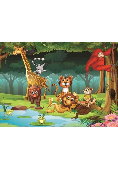 Art Kids 24+35 Parça Su Altı Ve Orman Hayvanları Çocuk Puzzle