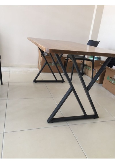 Güvendekoratif Dekoratif Metal Masa Ayağı Kütük Masa Ayağı Mobilya Ayakları 70X6 (529177983)